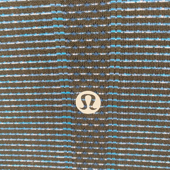 Lululemon Swiftly Tech Long Sleeve Crew Dark Maritime Black Lavender Blue Top 6 - Picture 5 of 9